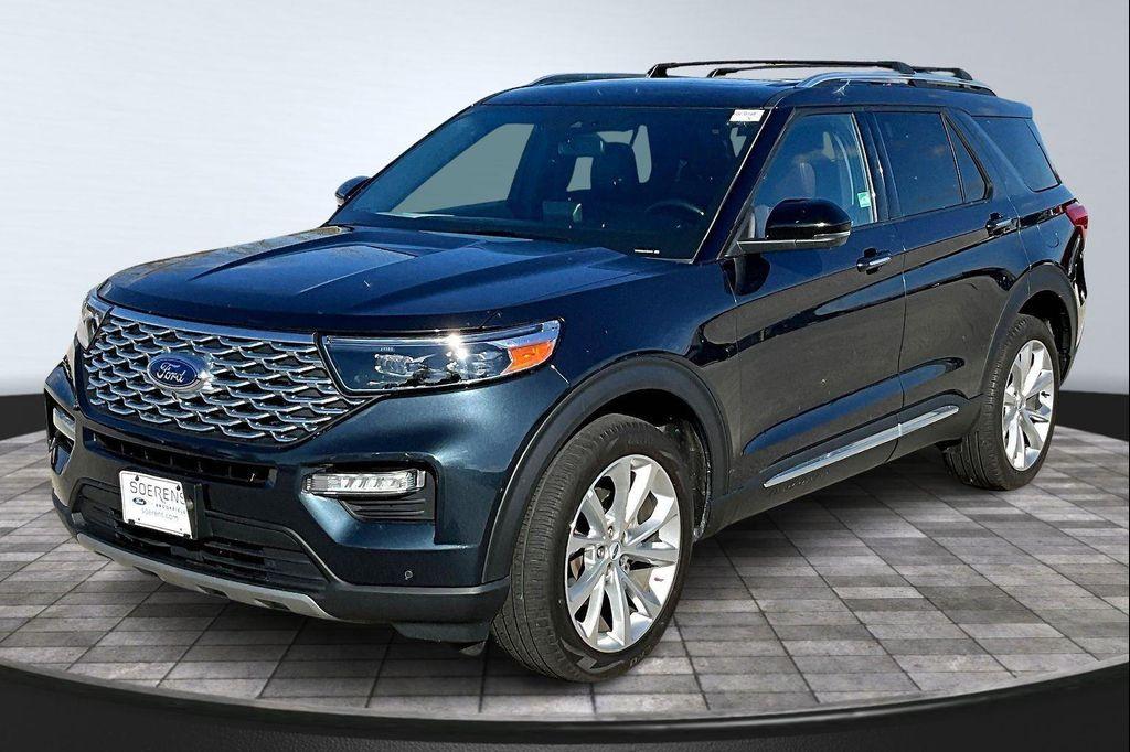 used 2022 Ford Explorer car, priced at $37,498
