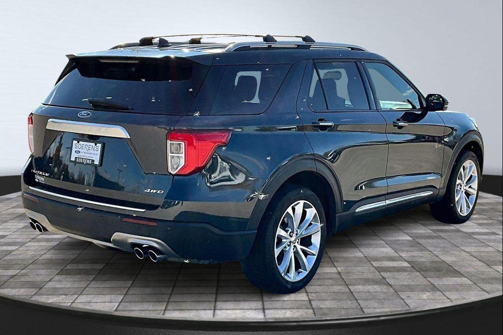 used 2022 Ford Explorer car, priced at $37,498