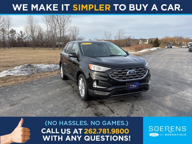 used 2021 Ford Edge car, priced at $29,080