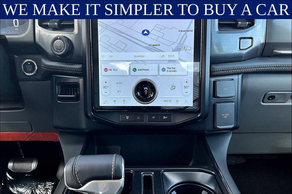 new 2025 Ford F-150 Lightning car, priced at $69,461