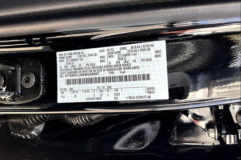 new 2025 Ford F-150 Lightning car, priced at $69,461
