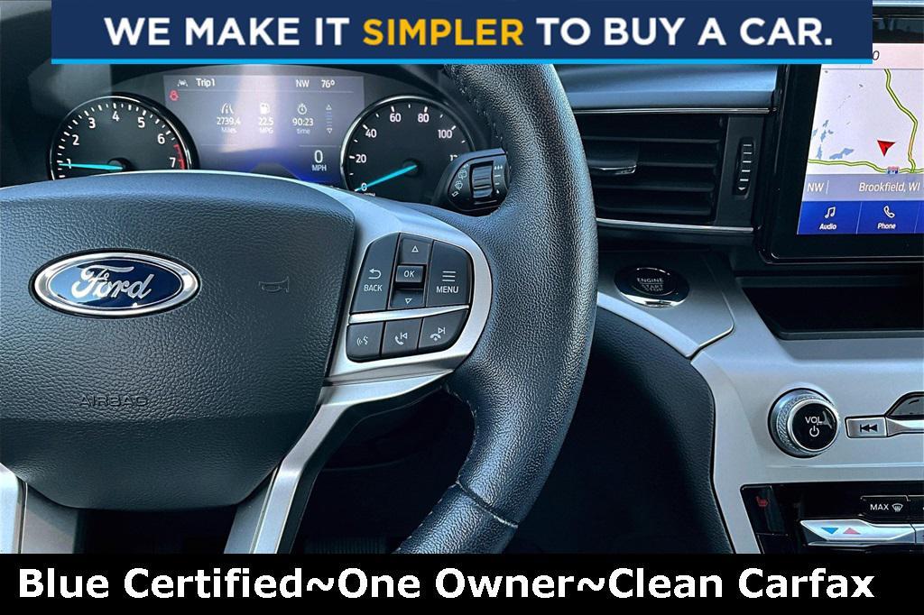 used 2022 Ford Explorer car, priced at $28,800