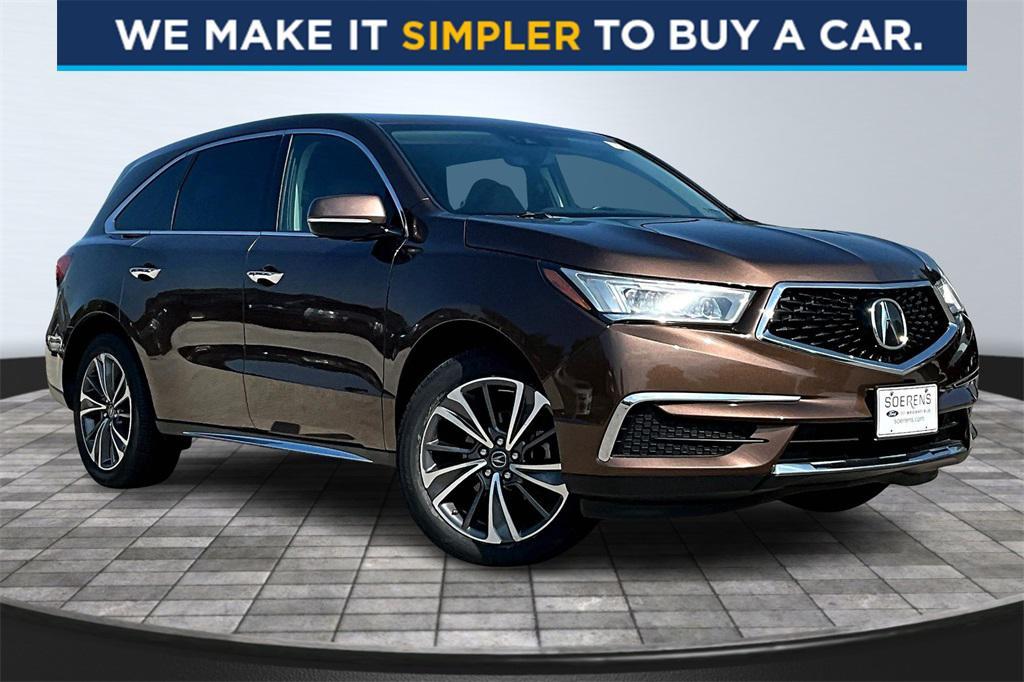 used 2019 Acura MDX car, priced at $25,800