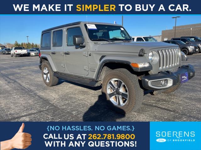 used 2020 Jeep Wrangler Unlimited car, priced at $30,890