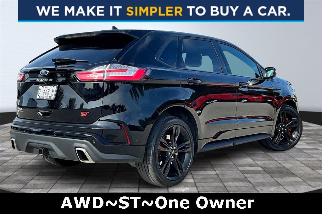 used 2022 Ford Edge car, priced at $37,500
