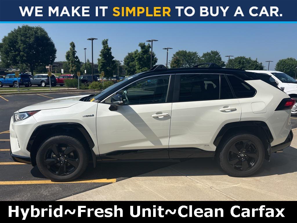 used 2020 Toyota RAV4 Hybrid car, priced at $31,000