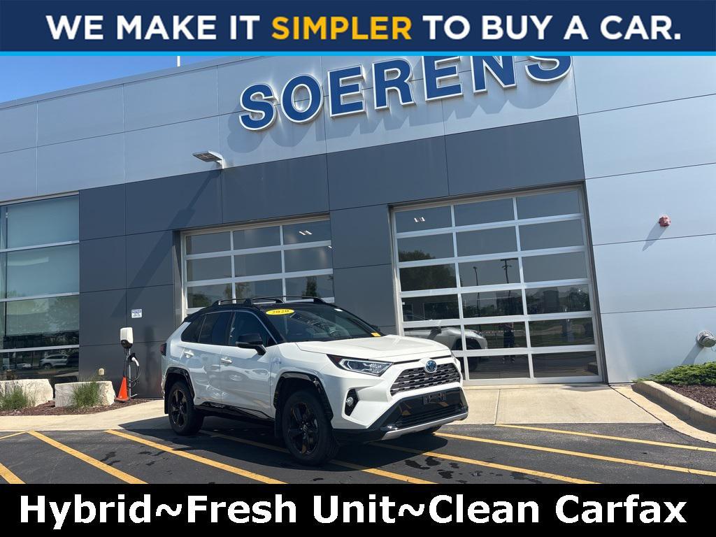 used 2020 Toyota RAV4 Hybrid car, priced at $31,000