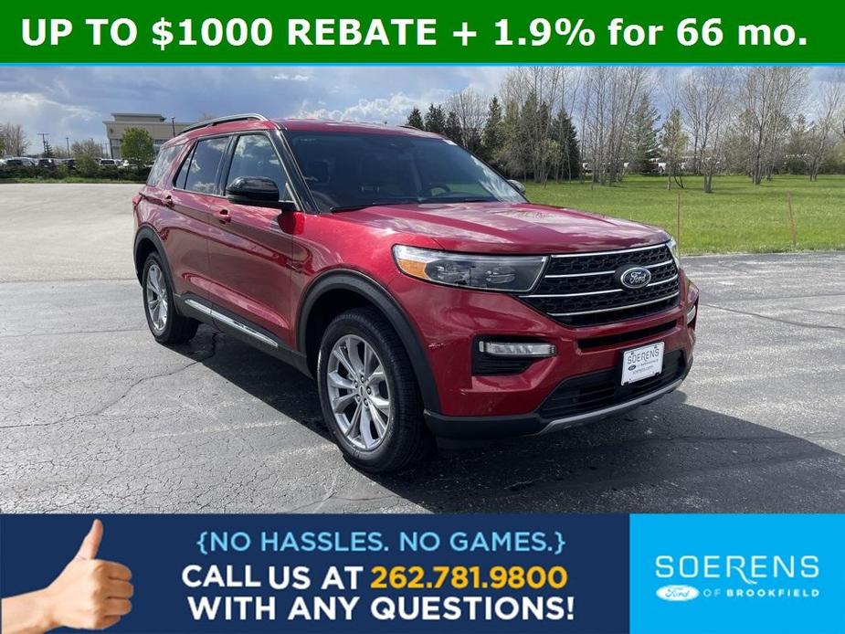 new 2024 Ford Explorer car, priced at $47,998