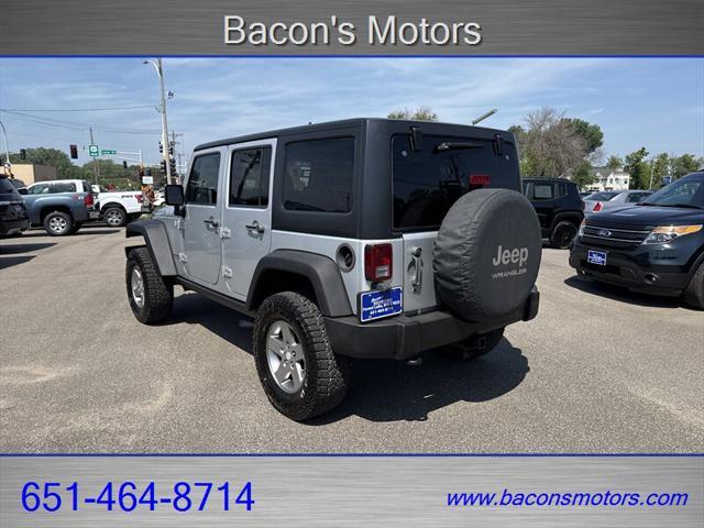 used 2012 Jeep Wrangler Unlimited car, priced at $14,995