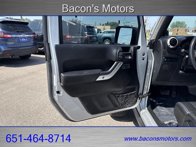 used 2012 Jeep Wrangler Unlimited car, priced at $14,995