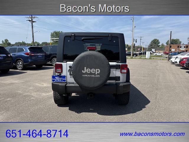 used 2012 Jeep Wrangler Unlimited car, priced at $14,995