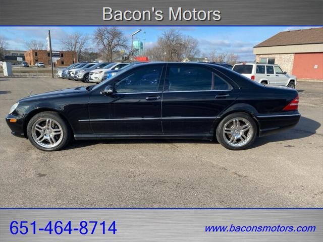 used 2001 Mercedes-Benz S-Class car, priced at $7,995