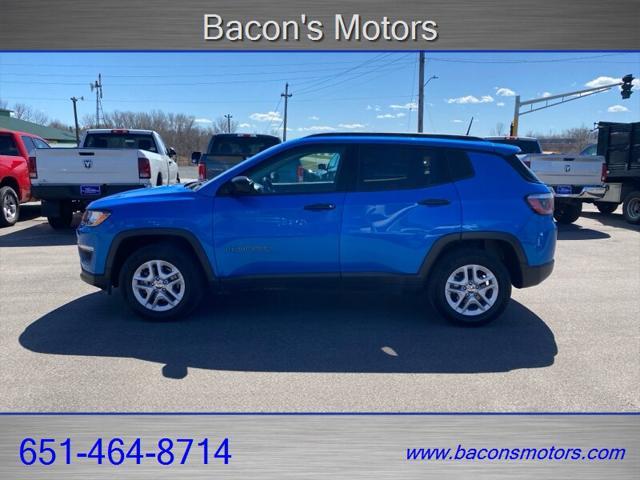 used 2018 Jeep Compass car, priced at $13,495