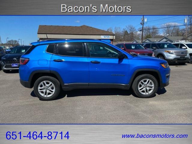 used 2018 Jeep Compass car, priced at $13,495