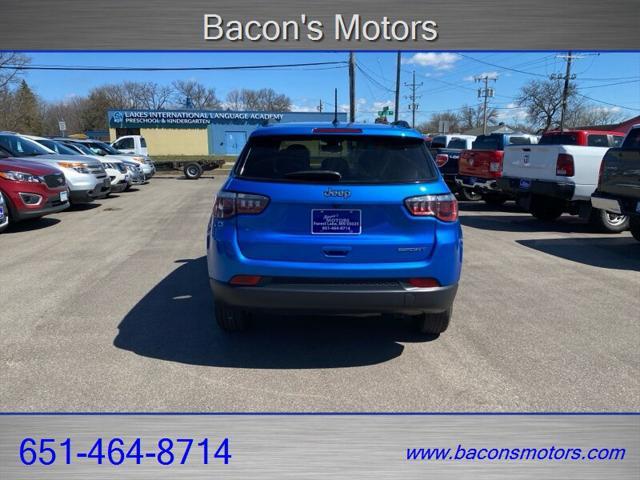 used 2018 Jeep Compass car, priced at $13,495