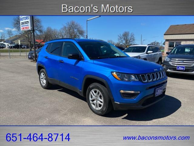 used 2018 Jeep Compass car, priced at $13,495