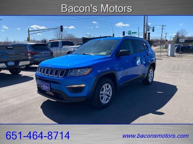 used 2018 Jeep Compass car, priced at $13,495