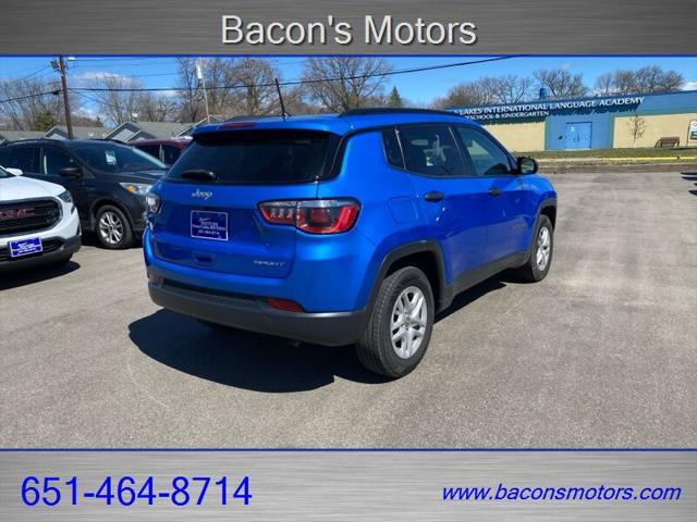 used 2018 Jeep Compass car, priced at $13,495