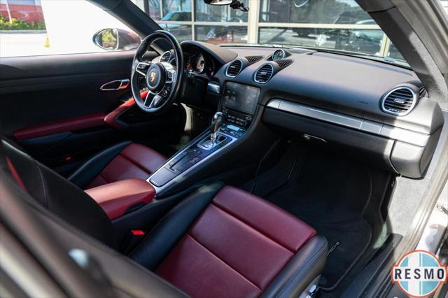 used 2018 Porsche 718 Cayman car, priced at $56,299