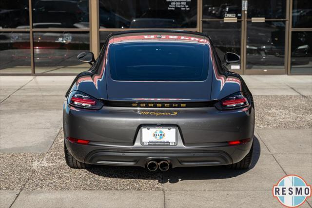 used 2018 Porsche 718 Cayman car, priced at $56,299