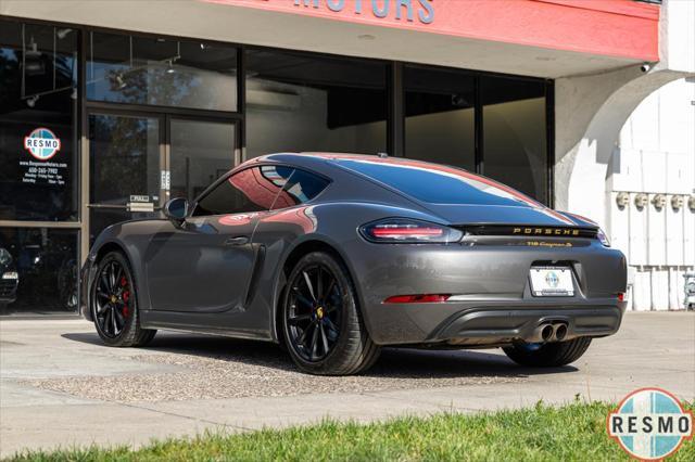 used 2018 Porsche 718 Cayman car, priced at $56,299