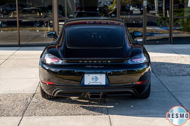 used 2018 Porsche 718 Cayman car, priced at $46,982