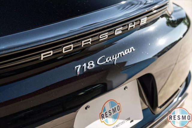 used 2018 Porsche 718 Cayman car, priced at $46,982