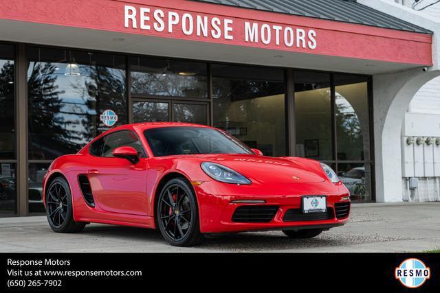 used 2018 Porsche 718 Cayman car, priced at $61,982