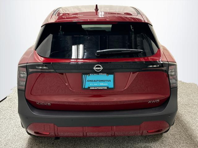 new 2025 Nissan Kicks car, priced at $27,913