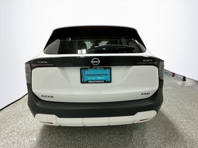 new 2025 Nissan Kicks car, priced at $26,170