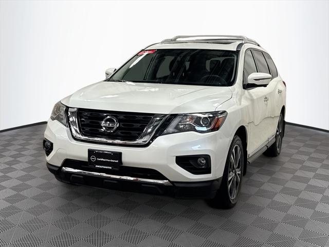 used 2020 Nissan Pathfinder car, priced at $27,422