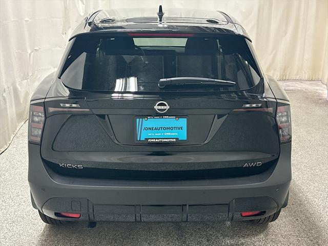 new 2025 Nissan Kicks car, priced at $27,583