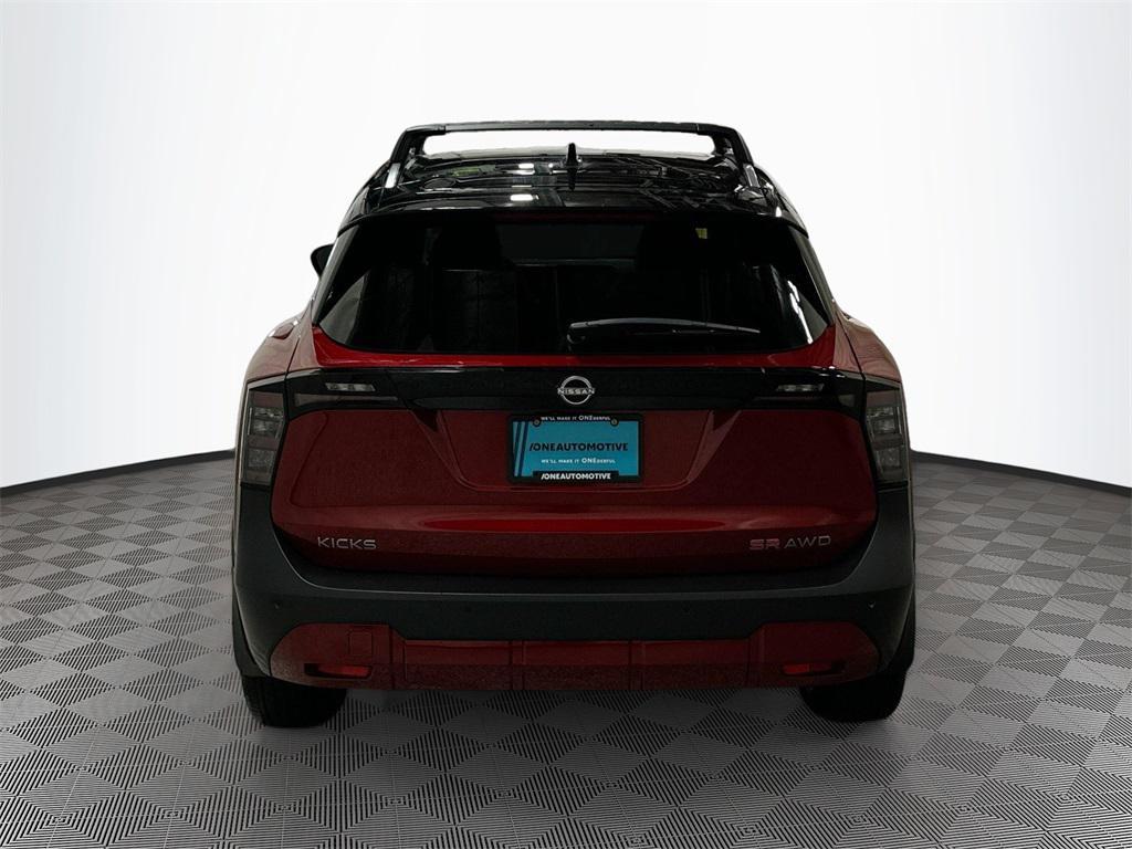 new 2025 Nissan Kicks car, priced at $34,043