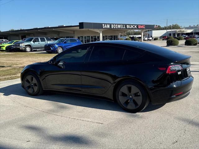 used 2021 Tesla Model 3 car, priced at $22,336