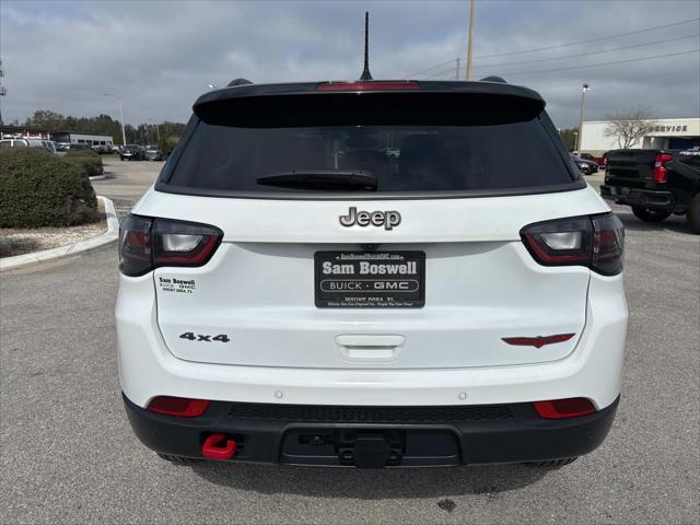 used 2022 Jeep Compass car, priced at $22,498