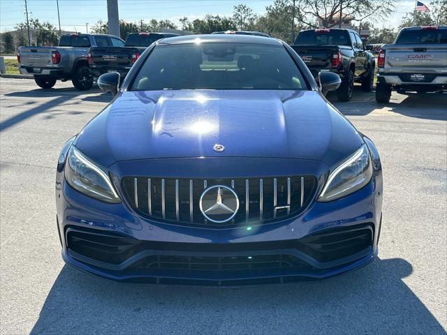 used 2021 Mercedes-Benz AMG C 63 car, priced at $56,347