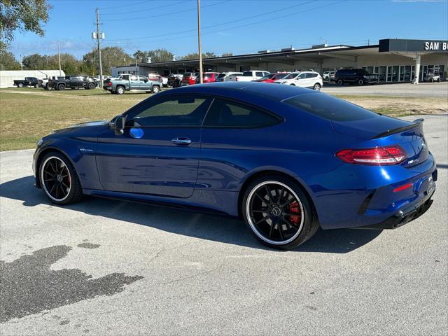 used 2021 Mercedes-Benz AMG C 63 car, priced at $56,347