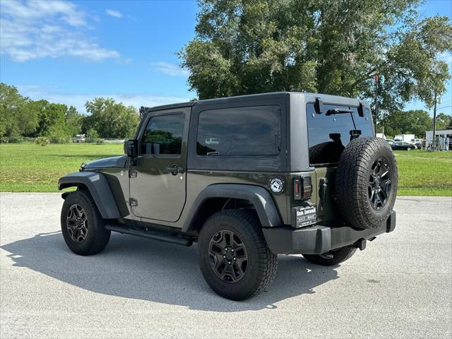 used 2015 Jeep Wrangler car, priced at $14,794