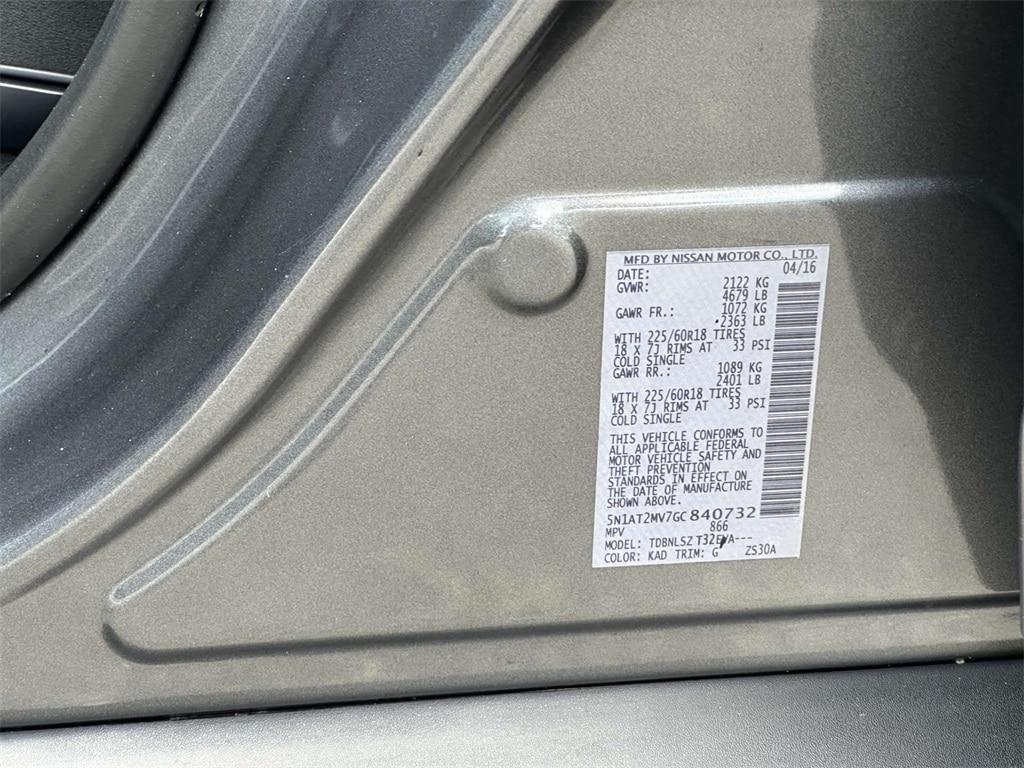 used 2016 Nissan Rogue car, priced at $15,388