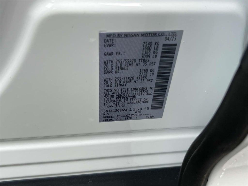new 2025 Nissan Murano car, priced at $50,260