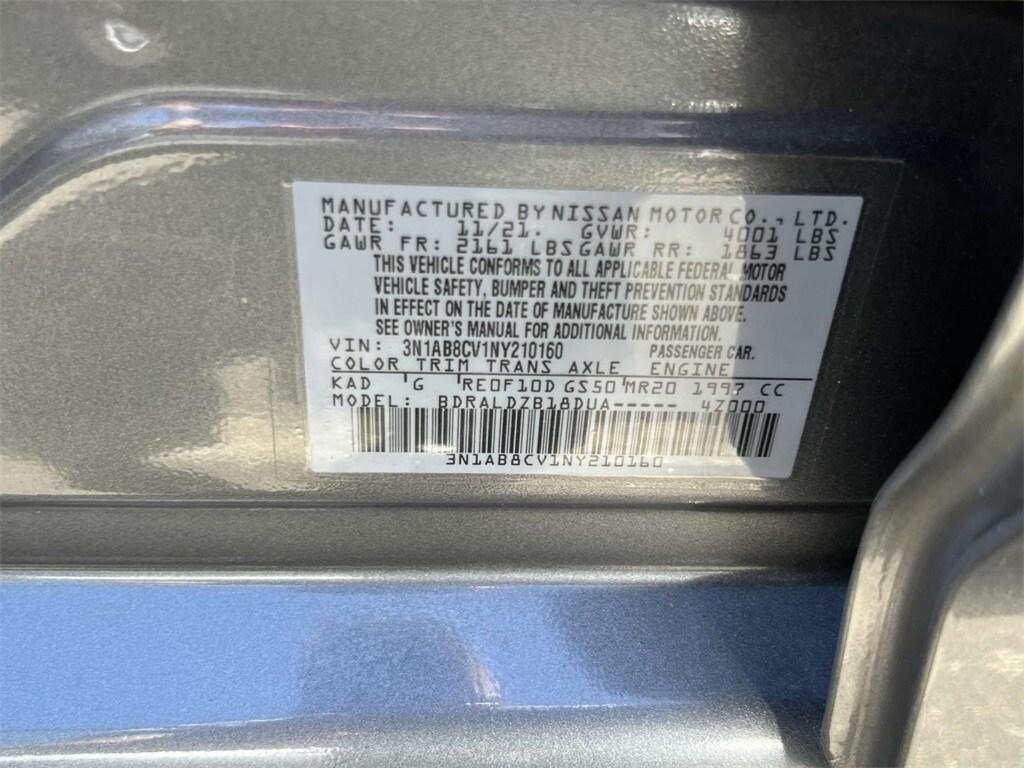 used 2022 Nissan Sentra car, priced at $18,888