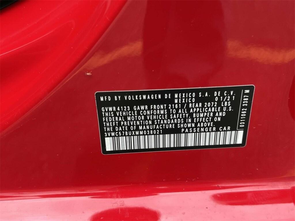 used 2021 Volkswagen Jetta car, priced at $15,987