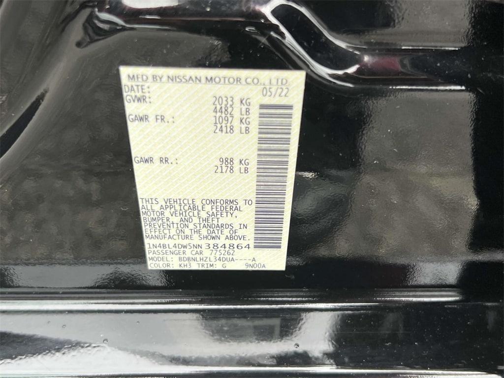 used 2022 Nissan Altima car, priced at $19,791