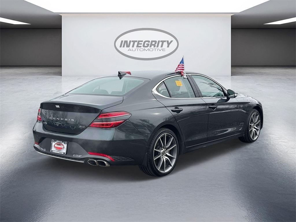 used 2023 Genesis G70 car, priced at $35,787