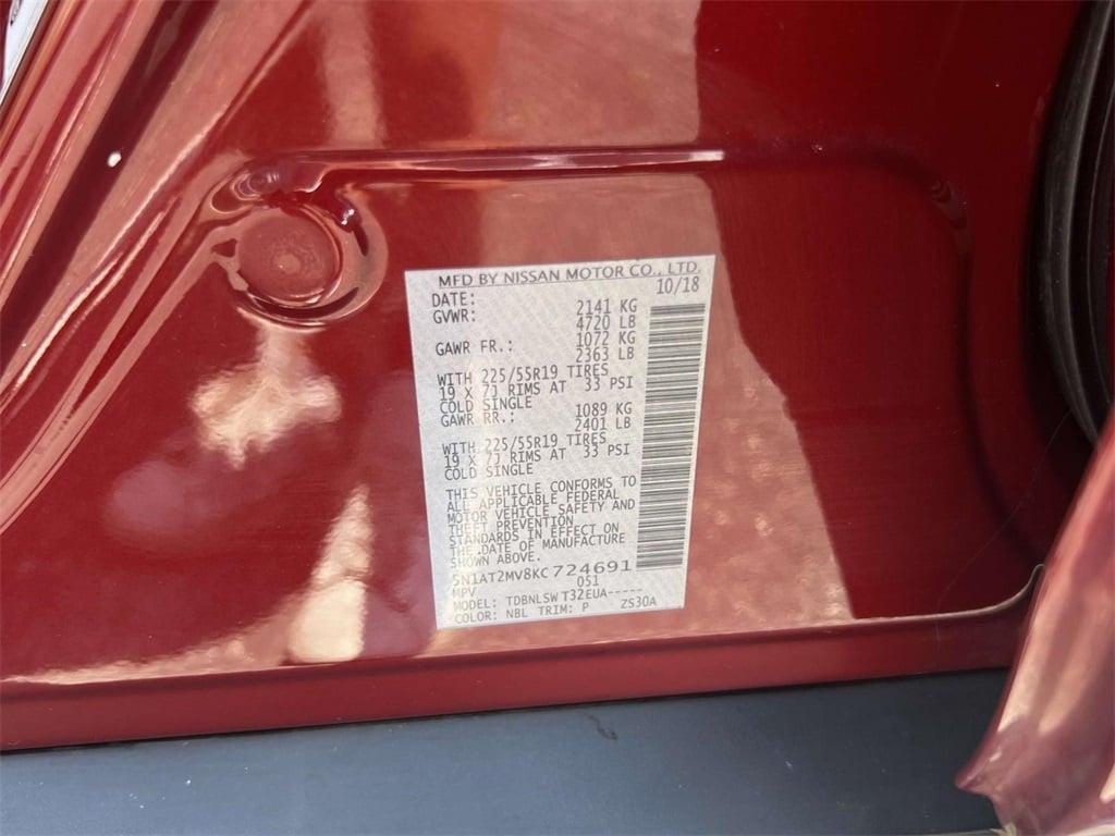 used 2019 Nissan Rogue car, priced at $16,859
