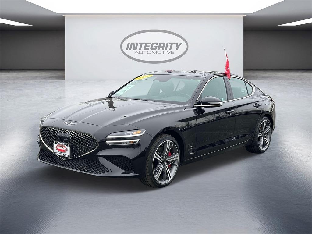 used 2024 Genesis G70 car, priced at $44,499