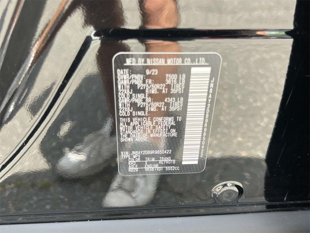 used 2024 Nissan Armada car, priced at $54,897