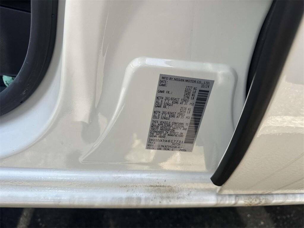 new 2025 Nissan Frontier car, priced at $40,755