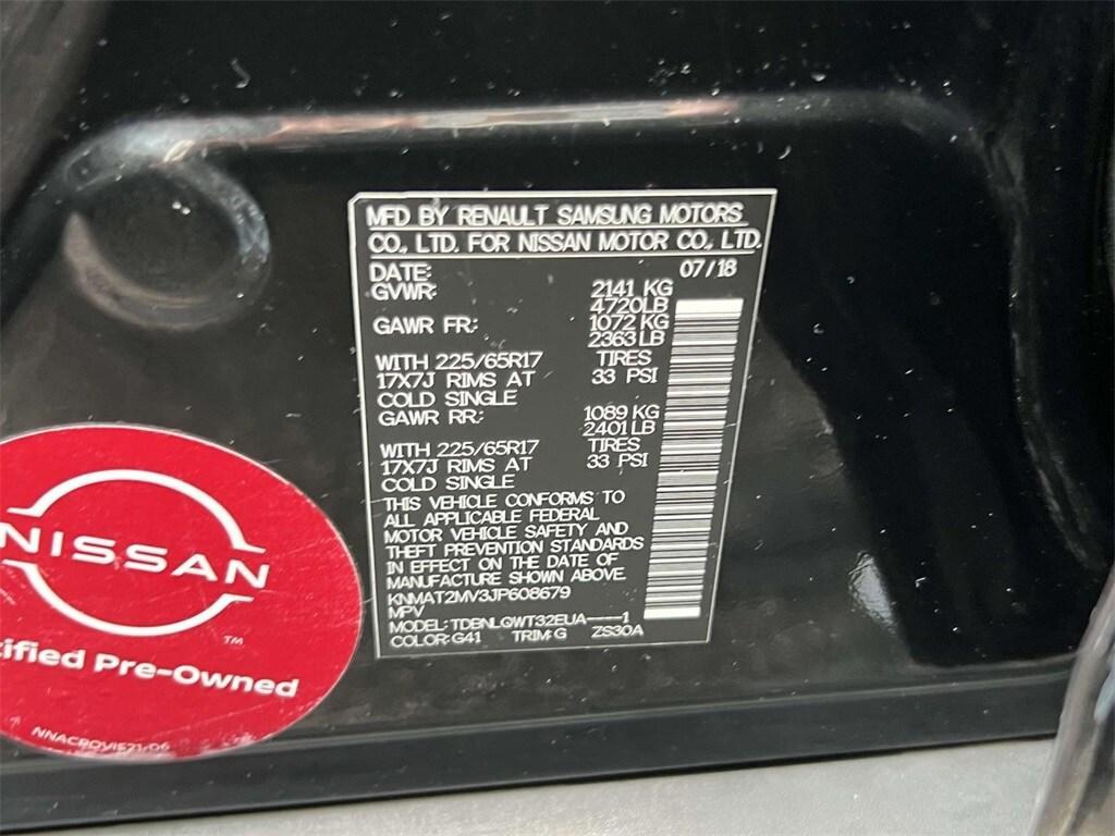 used 2018 Nissan Rogue car, priced at $16,488