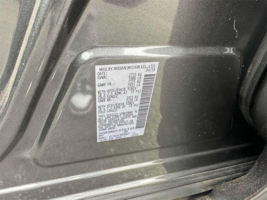 used 2018 Nissan Pathfinder car, priced at $15,050